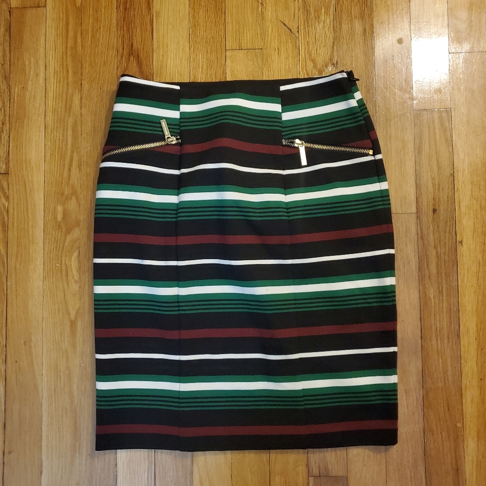 Michael Kors Striped Skirt